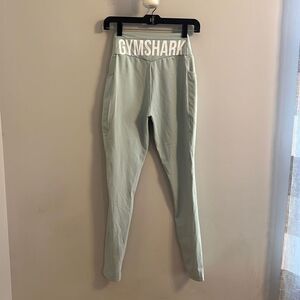 Gymshark Recess Pistachio Green High Waist Ankle Compression Leggings Size Small